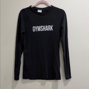 Gymshark Black Long Sleeve Top